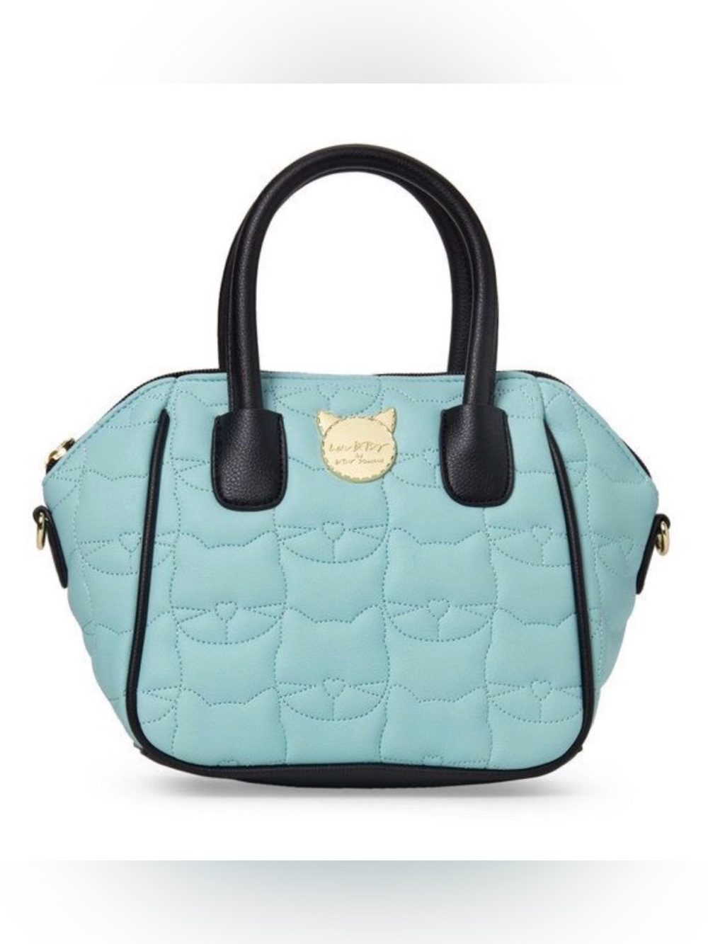 Betsey Johnson Luv Betsey Cat Quilted Crossbody Satchel